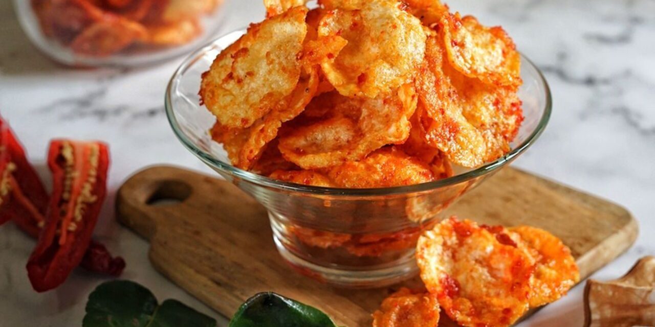 Makanan Ringan Emping Yang Sangat Khas Serta Tradisional