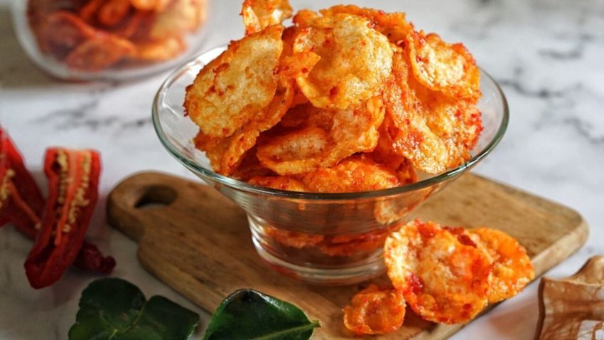 Makanan Ringan Emping Yang Sangat Khas Serta Tradisional