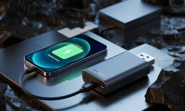 Pengisian Daya Perangkat Portabel Dengan Powerbank