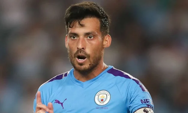 Gelandang Spanyol Seorang Pesepakbola David Silva