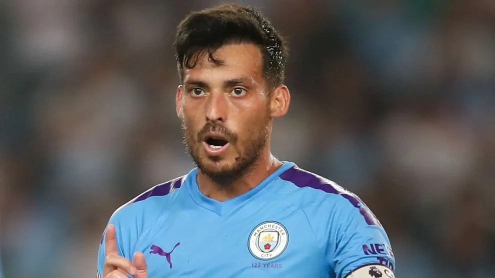 Gelandang Spanyol Seorang Pesepakbola David Silva
