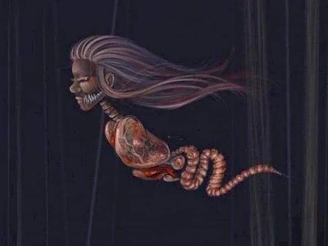 Makhluk Malam Kuyang Dari Kalimantan Indonesia