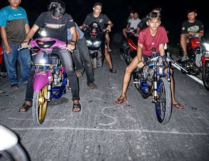 Aksi Berbahaya Dalam Balapan Liar Jalanan