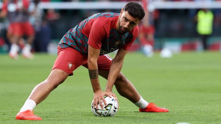 Seseorang Pesepakbola Portugal Pemain Bruno Fernandes